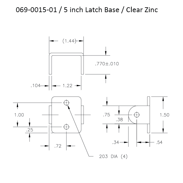 069-0015-01 - Latches - Component