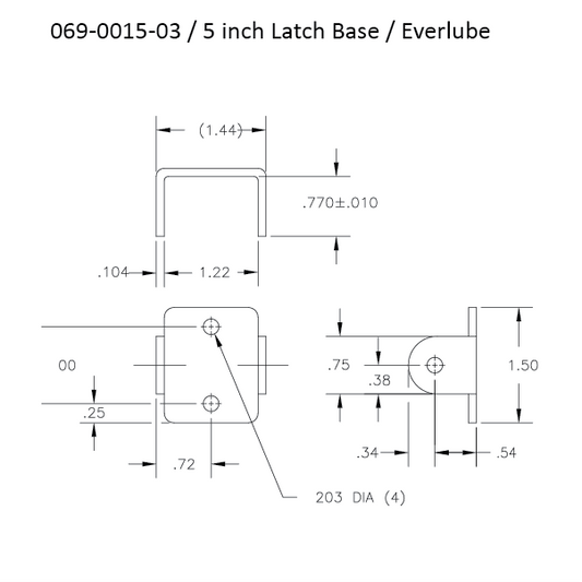 069-0015-03 - Latches - Component