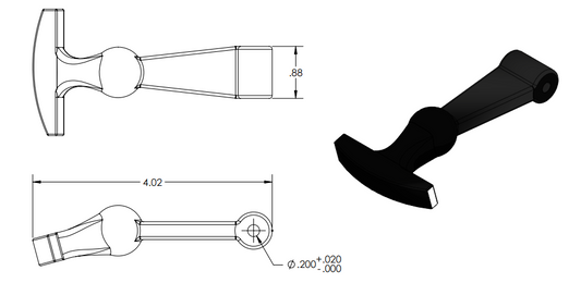 069-0184 - Latches - Component