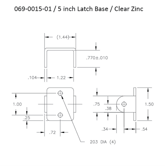 069-0015-01 - Latches - Component