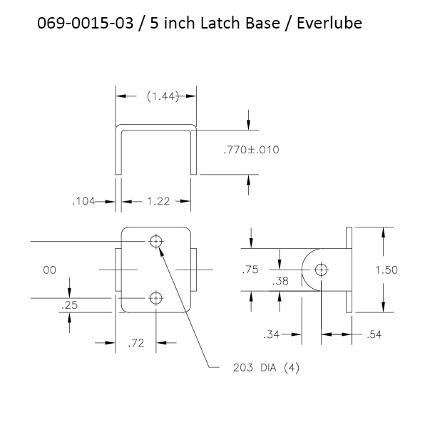 069-0015-03 - Latches - Component